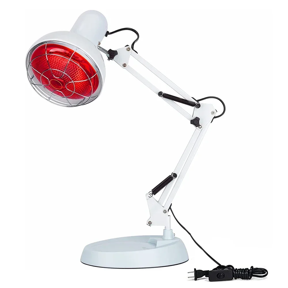 150W Near Infrared Light Therapy ,100W Red Near Infrared Heat Lamp For Neck, Muscle, Joint, Back Pain Relief, Blood Circulation