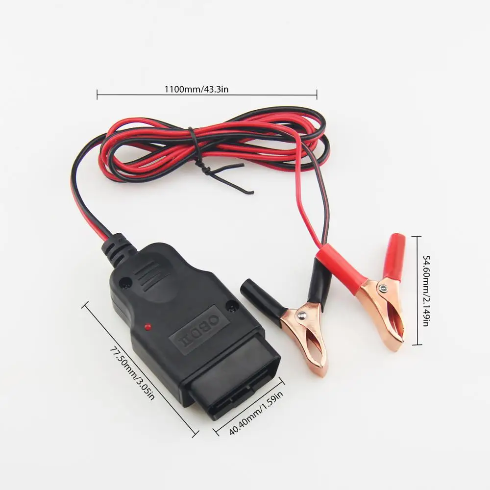 자동차 비상 전기 플러그, 자동차 OBD2 진단 도구, 배터리 세이버 메모리, 자동 ECU 커넥터, 자동차 연료 저장 장치