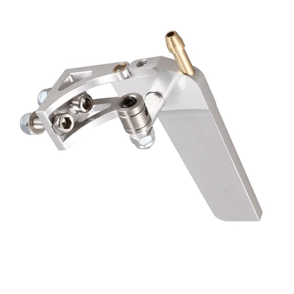 

52mm Suction Rudder Remote Control Electric Ship Turning Metal Rudder Suitable for 30-50cm Hull