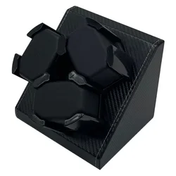 Deluxe Automatic Watch Winder with PU Leather Rotating Display and Universal USB Power (Black)