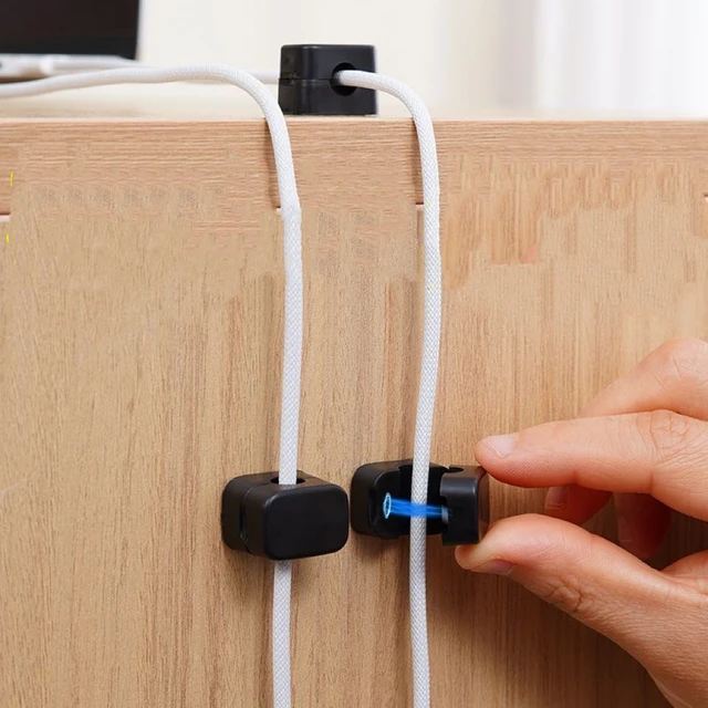 指定　新品 Winder for Cables Garland Clips Cord Clips for Wall Appliance Cord