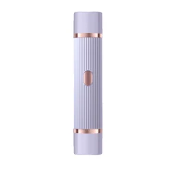 Versatile Women's Electric Shaver - Portable Wet and Dry Hair Remover (Purple)