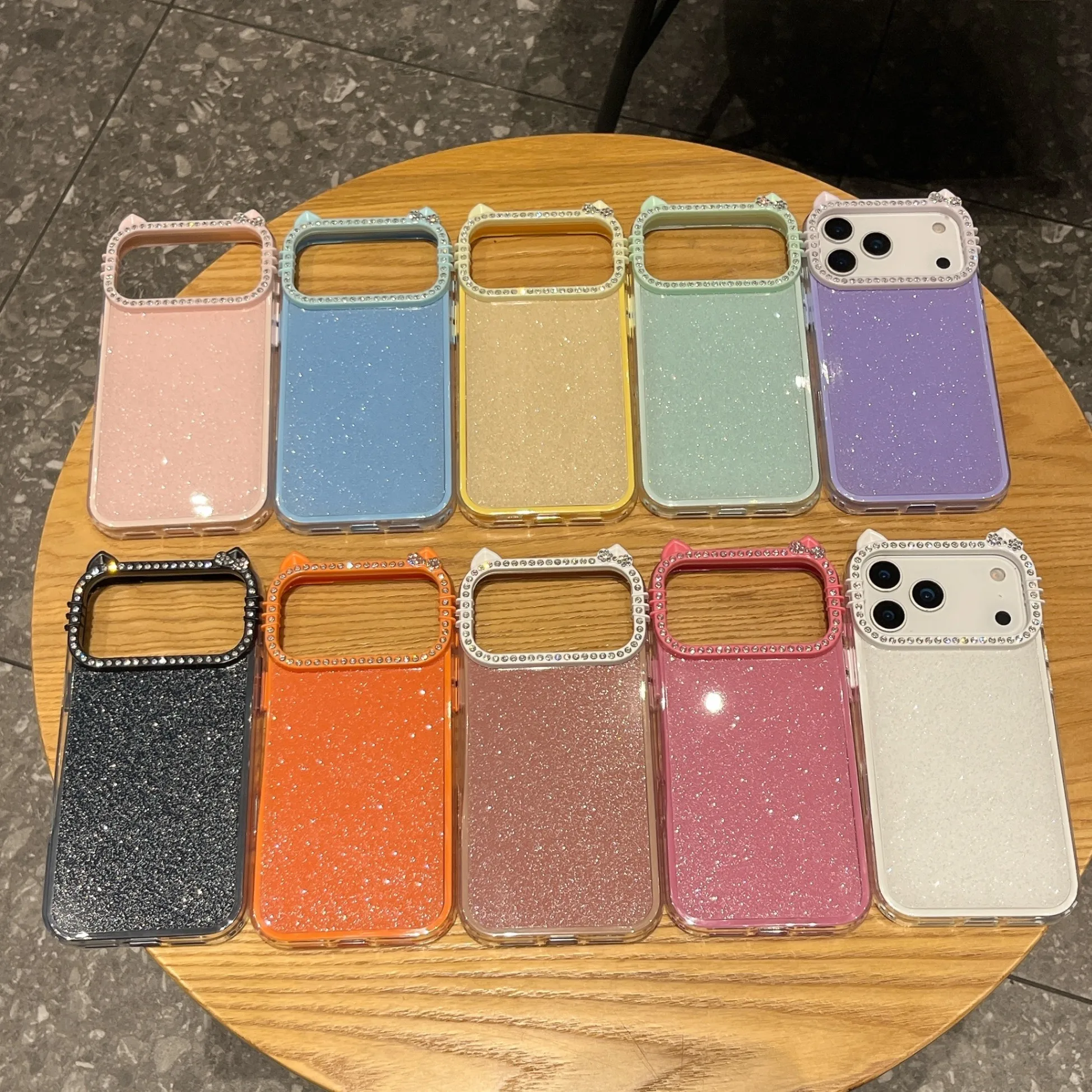 Cat Ear Phone Case - Creative Personalized Anti-Fall Design