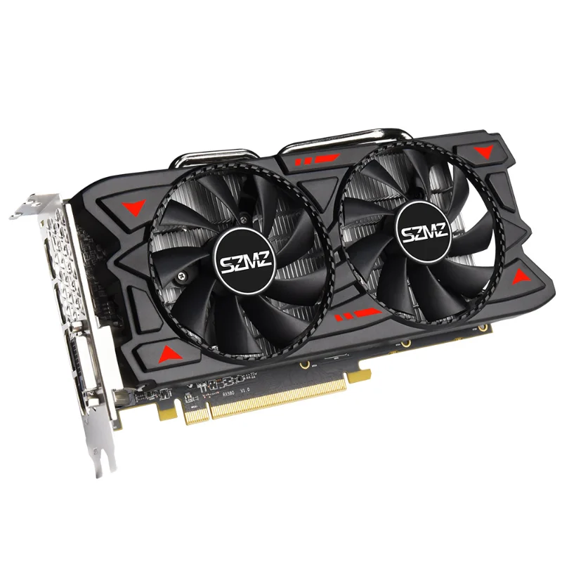 Rx580 8G Independent Graphics Card Dual Fan Desktop Computer Eating Chicken Game Graphics Card Rx580 8Gb