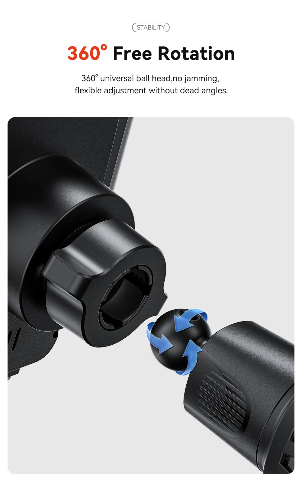 15W Car Phone Holder Wireless Fast Charging Stand Air Vent Mount For iPhone 16 1