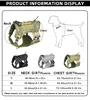 Pet Accessories Dog Harness Tactical Vest Outdoor Training Walking Dog Harness Tactical Chest Sling For Medium And Large Dogs 6