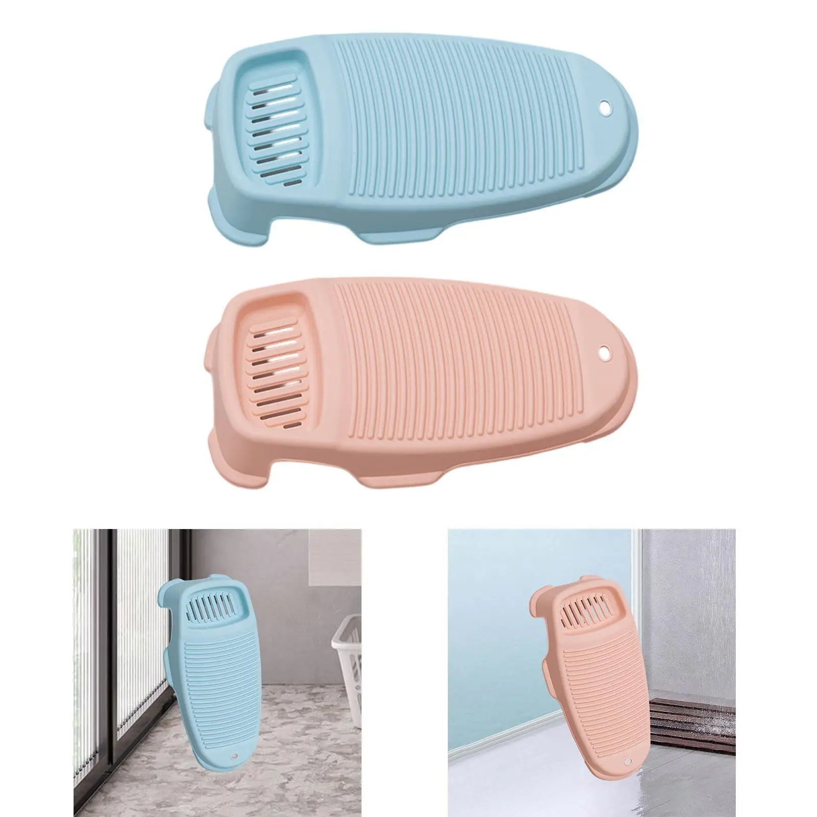 Clothes Washinf Board Dormitory Washboard with Soap Holder Sturdy Clothing
