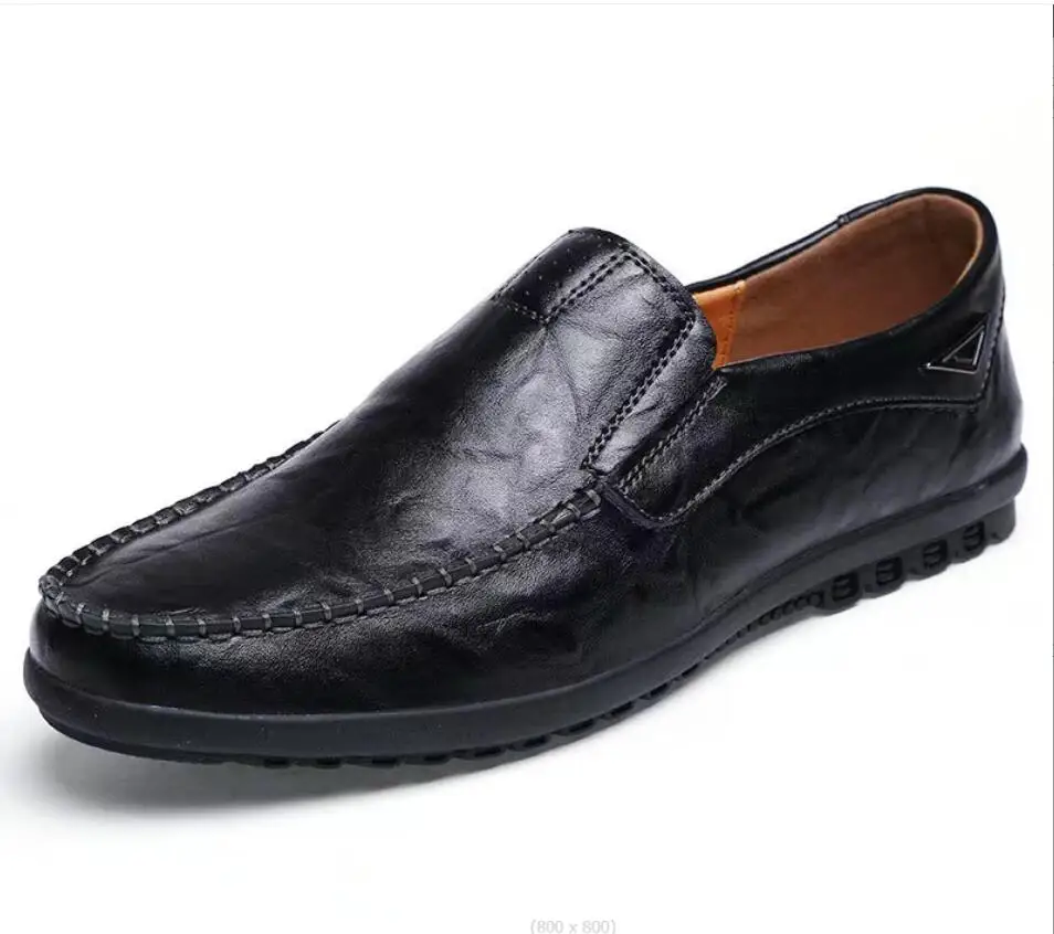 Autunno Inverno Pu Leather Men Casual Shoes Gold Sexy Men Comfort Casual Leather Shoestraspirante Slip On Black Driving Shoes Large