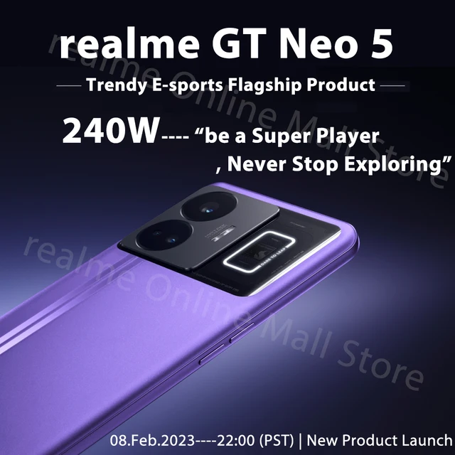 realme GT Neo5 240W 1TB パープル Realme GT Neo 5 中国版（150W版/240W版） 購入、販売