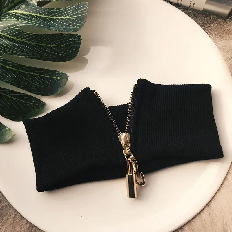 Autumn and winter neckchain European and American fashion short necklace cotton thread stretch collar for women