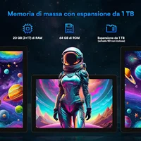 URAO Tablet 10 Inch Android 15 Octa-Core 20GB RAM 64GB ROM 1280x800 IPS Tablets PC WiFi 6 Bluetooth 5.3 Widevine L1 Keyboard Set - Image 3