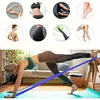 Professional Resistance Bands. Elastic Band, Work Out Bands, Stretch Bands for Working Out Women or Men, Exercise Bands Set 4