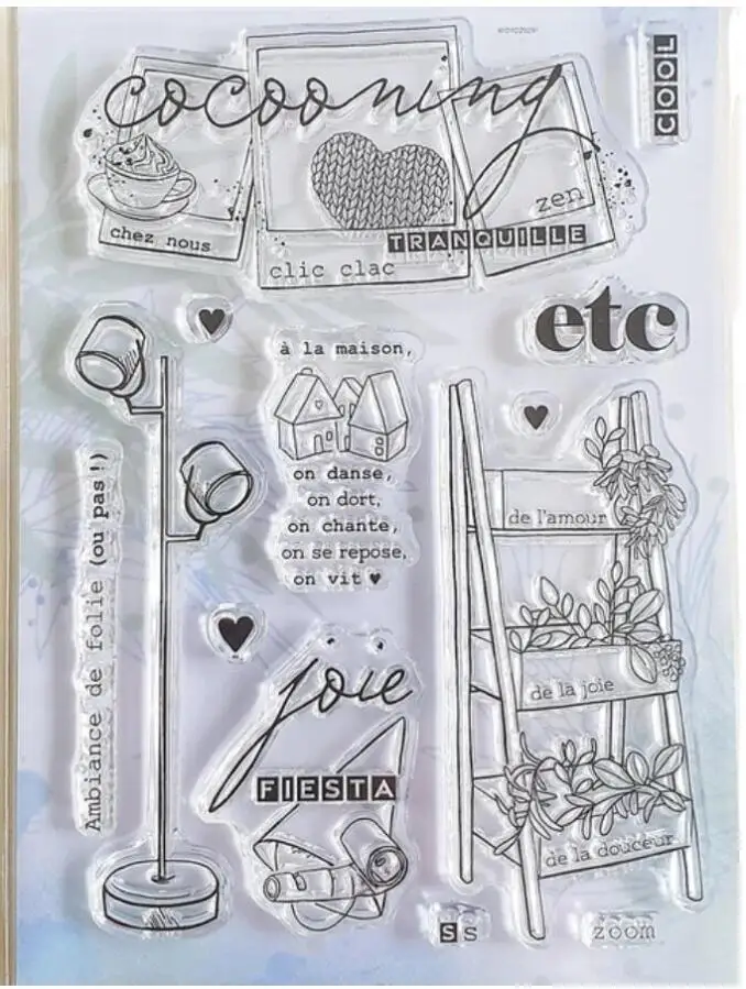 2021new Transparent Clear Silicone Stamp/Seal for DIY scrapbooking/photo album Decorative clear stamp   A7269 