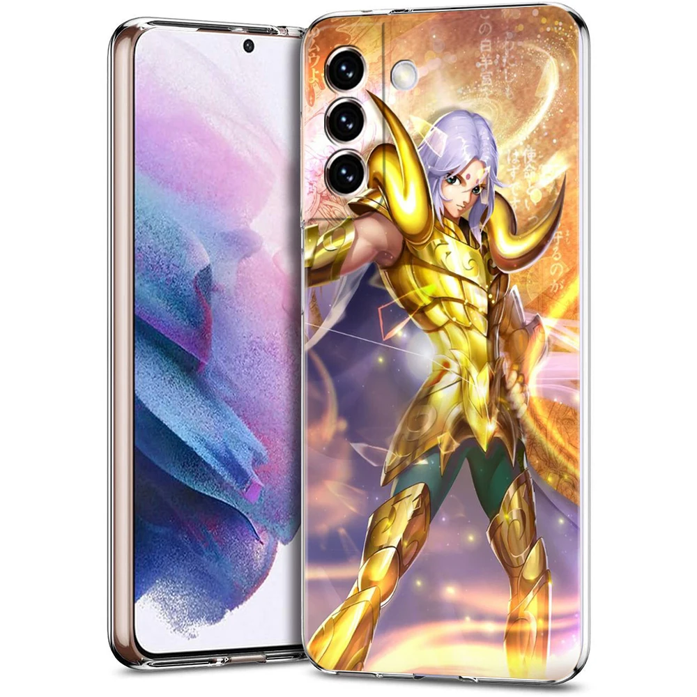 Saint Seiya Knights of the Zodiac Transparent Phone Case