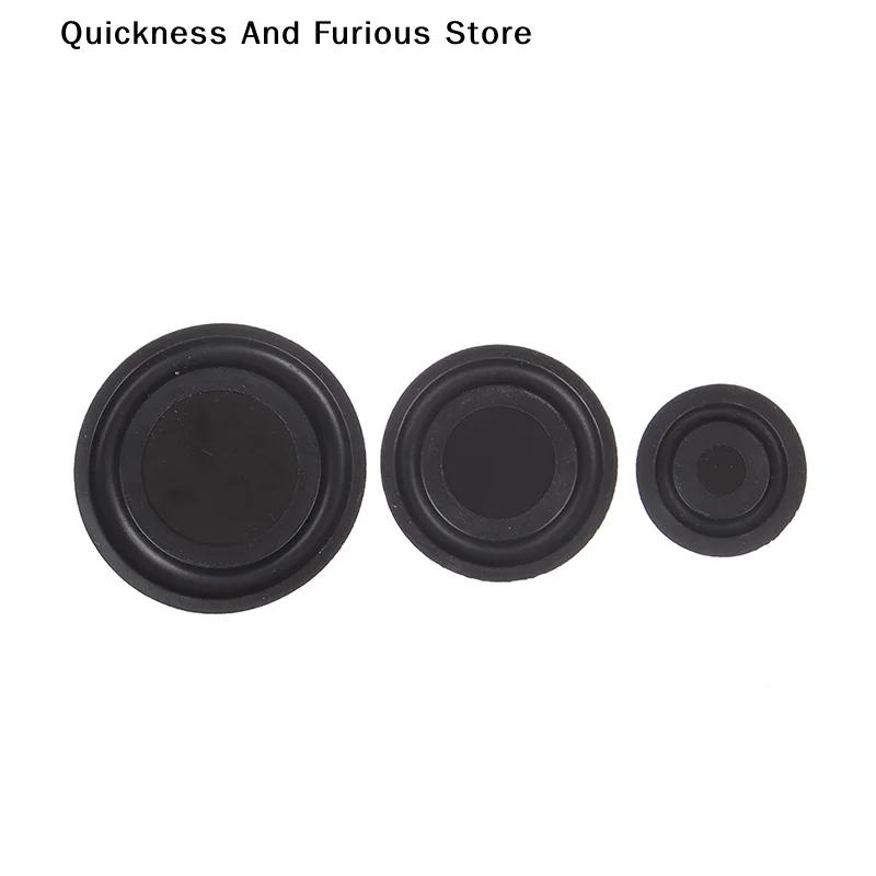 Enhanced Bass Radiator Vibration Membrane Audio Speaker Accessory Set (2 Pack - 30mm, 40mm, 50mm)