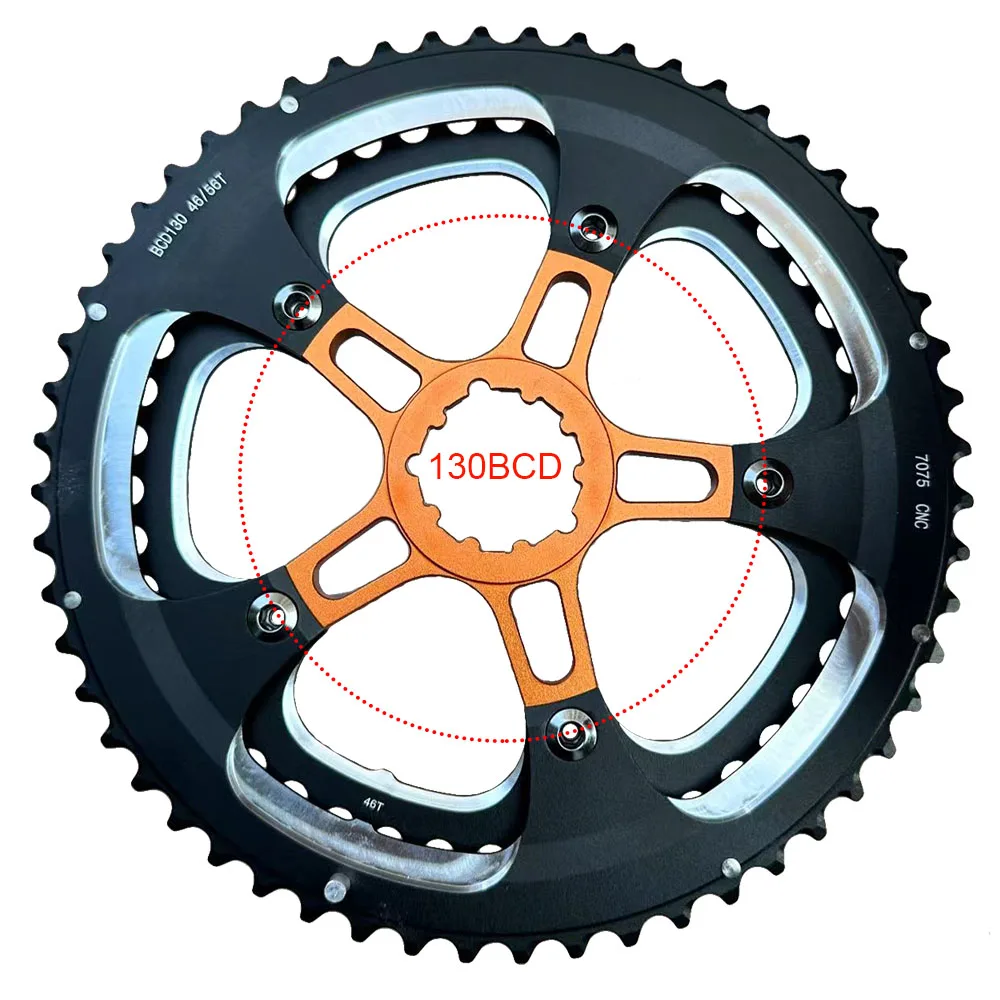 Direct Mount Kettenblatt Konverter Spider 104 110 130 BCD 4 5 Bolzen Kurbel Arm Kettenblatt Adapter MTB Rennrad Klappfahrrad Teile – Detail 22