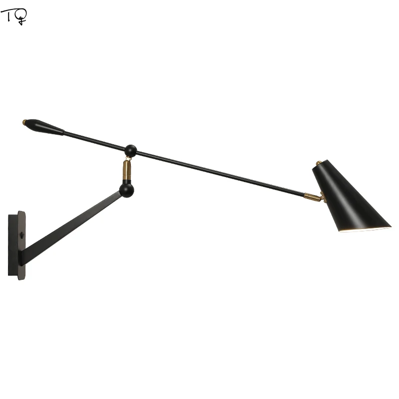 Luxury Industrial Swing Arm Wall Lamp 1