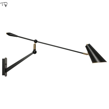 Luxury Industrial Swing Arm Wall Lamp 1