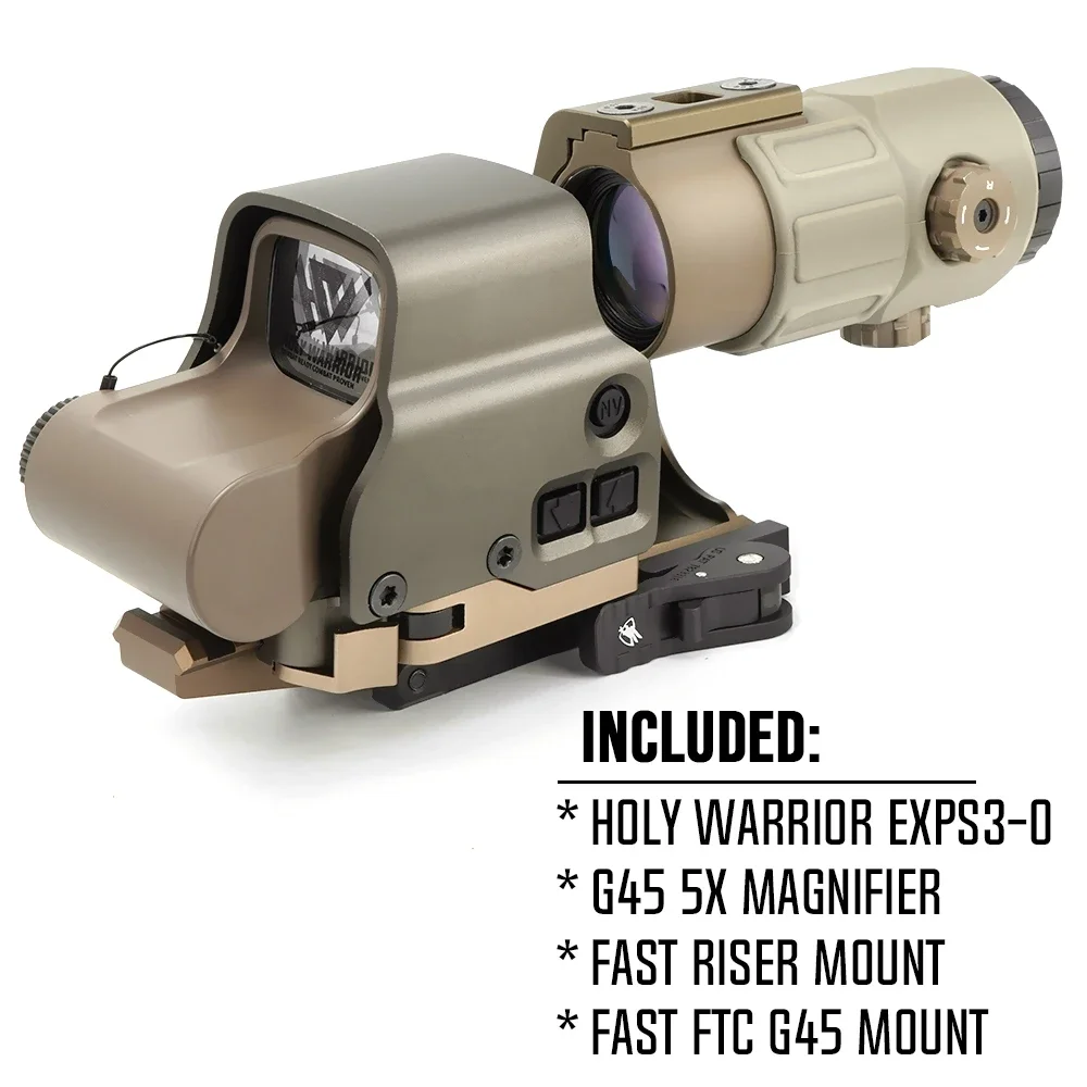 Holy Warrior製EOTech EXPS3-0 Gen3 セット ☆史上最強の超リアルレプリカ Gen.3 新登場☆【Holy Warrior製