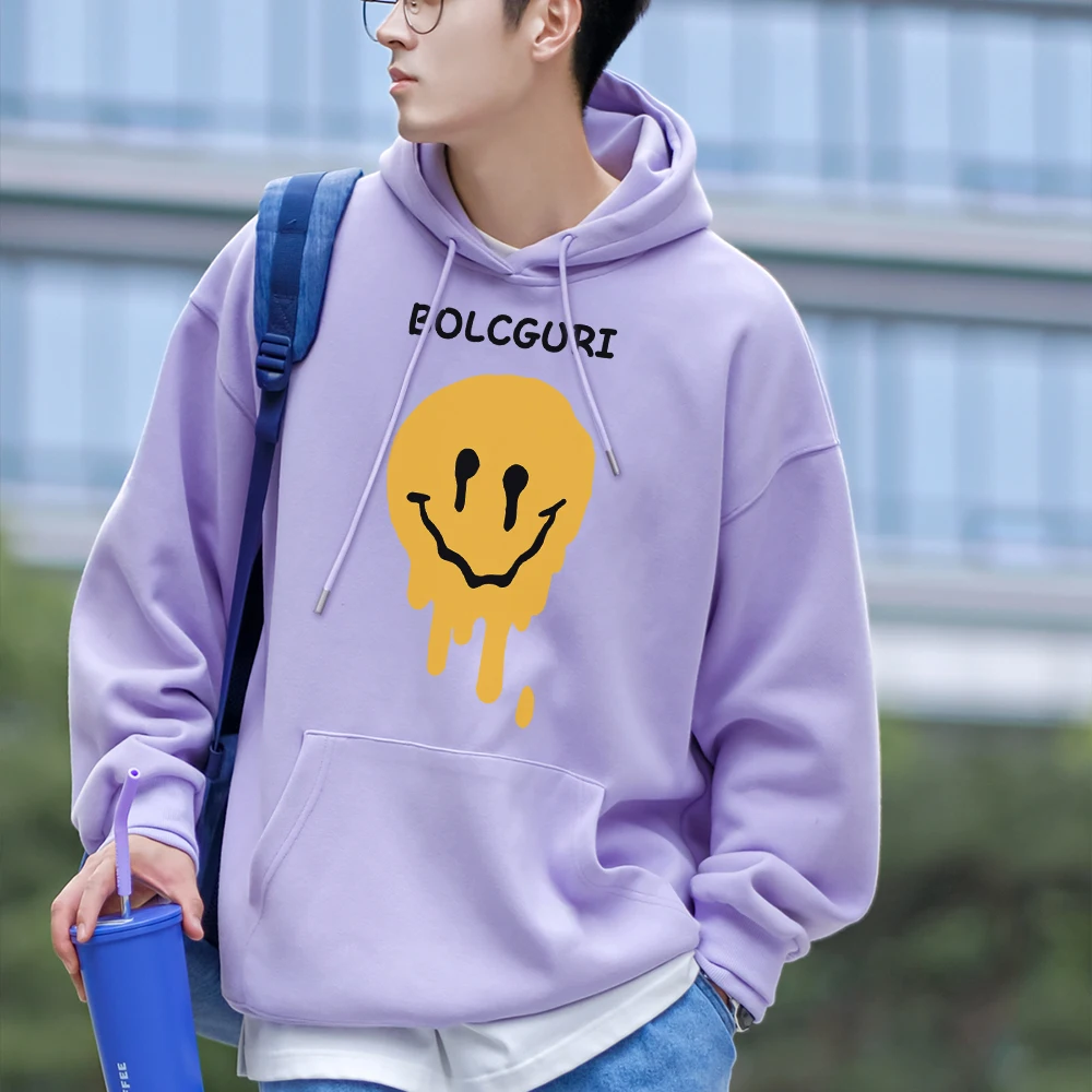 

Melting Cotton Prints Mens Hoody Hip Hop Fleece Pullovers Soft Personality Streetwear Sports Warm Man Sweatshirts
