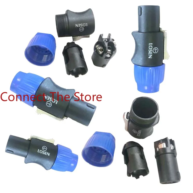 

3PCS Microphone Male Socket Female . Dragon Plug Audio Waterproof Aviation