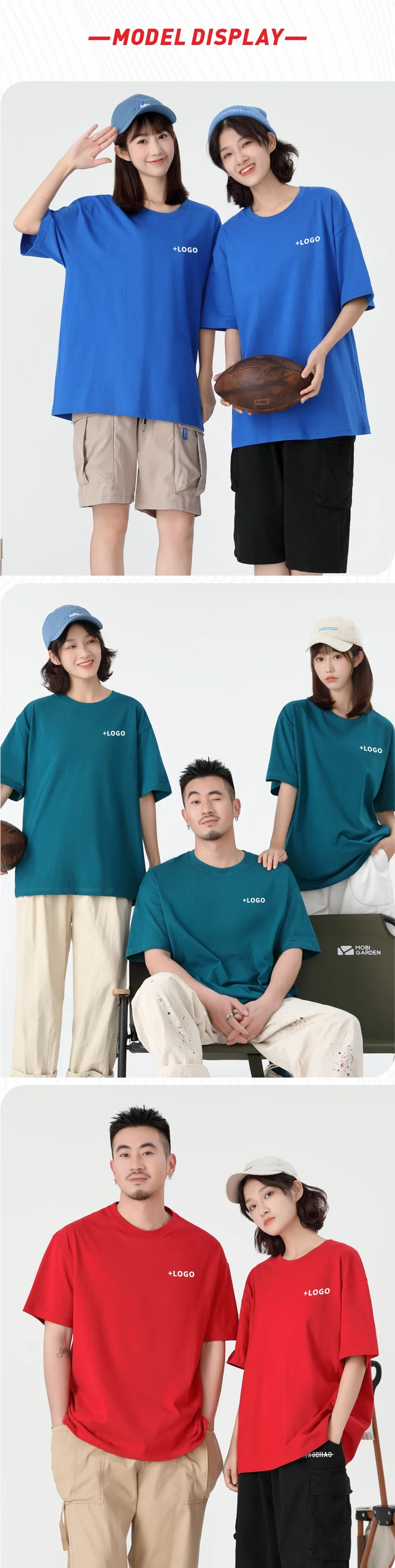 تي شيرت مخصص طباعة مجانية شعار صورة فضفاضة قصيرة الأكمام قميص فريق المؤسسة الرجال والنساء الثقافية 100% القطن