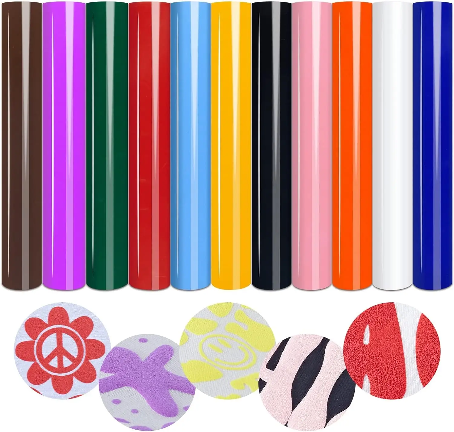 3D Puff Vinyl Heat Transfer Purple Puff Heat Transfer Vinyl Htv 10X12 'Per Heat Press Tshirt Compatibile Con Cricut Air O Maker