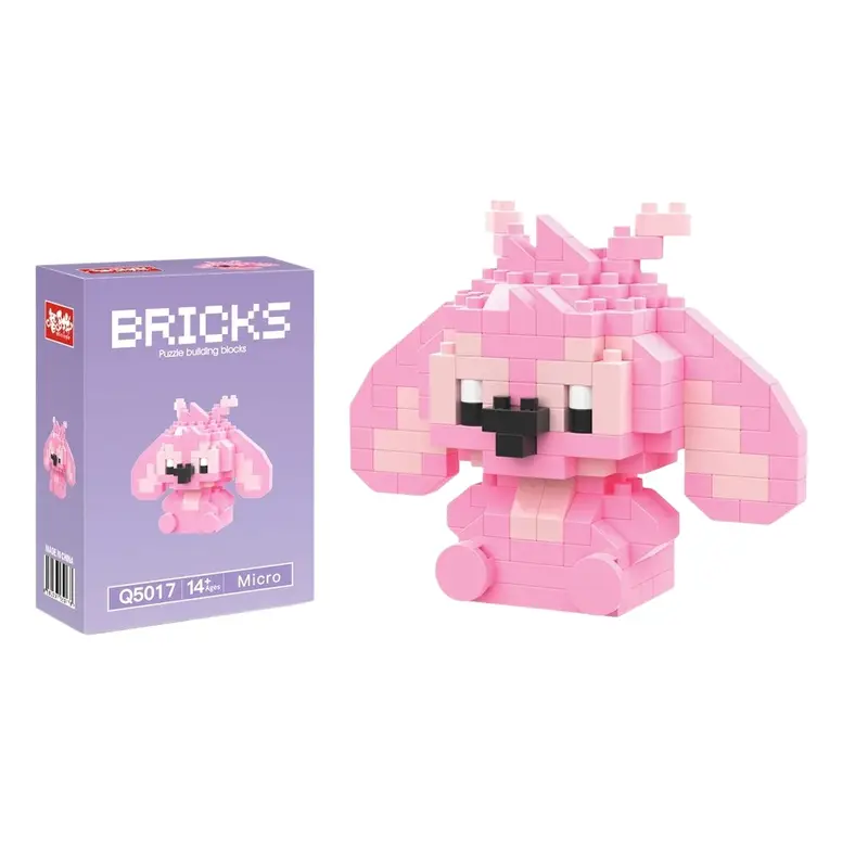 Disney 214 style Winnie LinaBell StellaLou Building Blocks Princess Cartoon Figrues Bricks Children's Assembly Toys Model Gift - Image 51