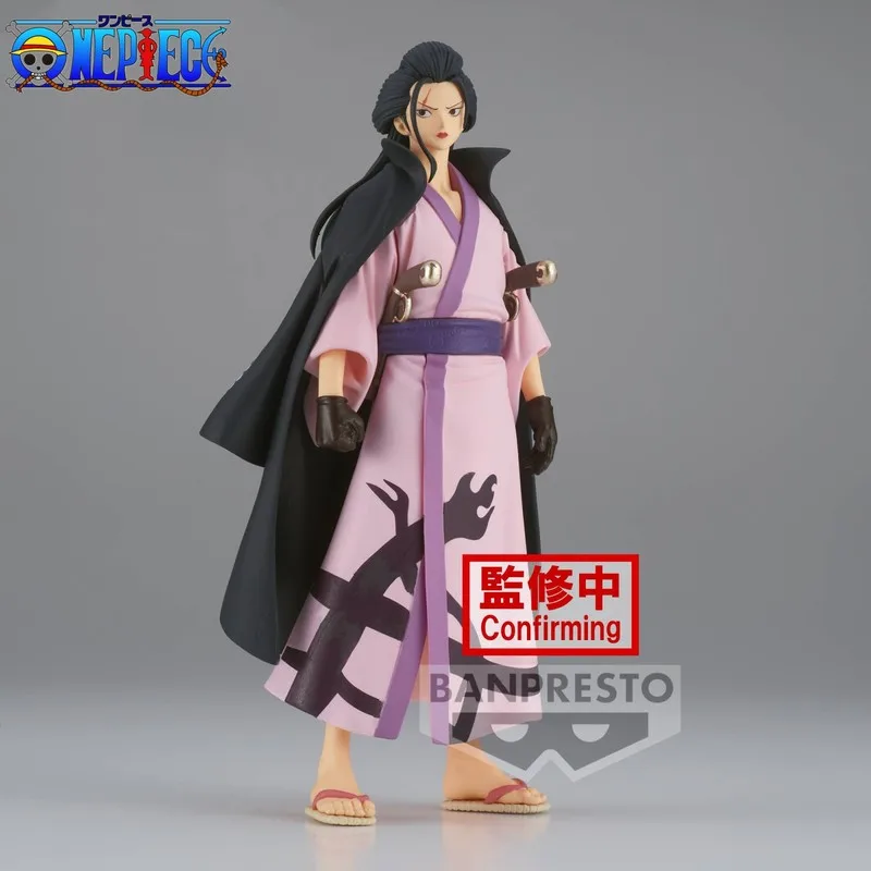 

17cm Pvc Anime Figure Action Figures In Stock Original Banpresto Dxf One Piece Izou Wano Country Model Toys Gift For Kids