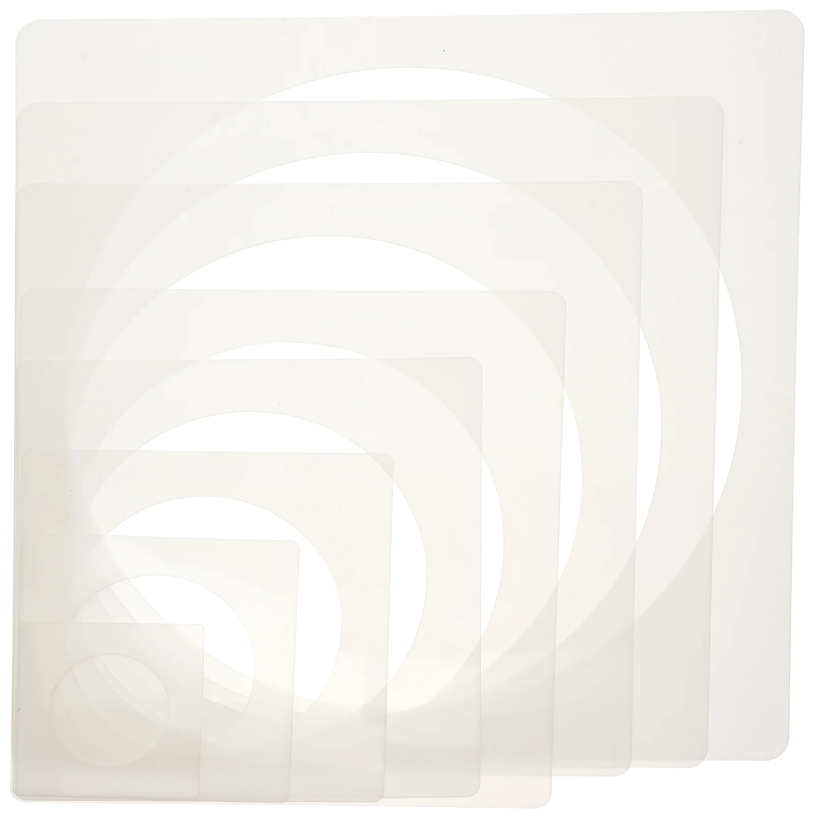 

Stencils Painting Templates Stencil Circle Drawing Template Round Diy Wall Wood Scrapbooking Large Plastic Circles Reusable Dot