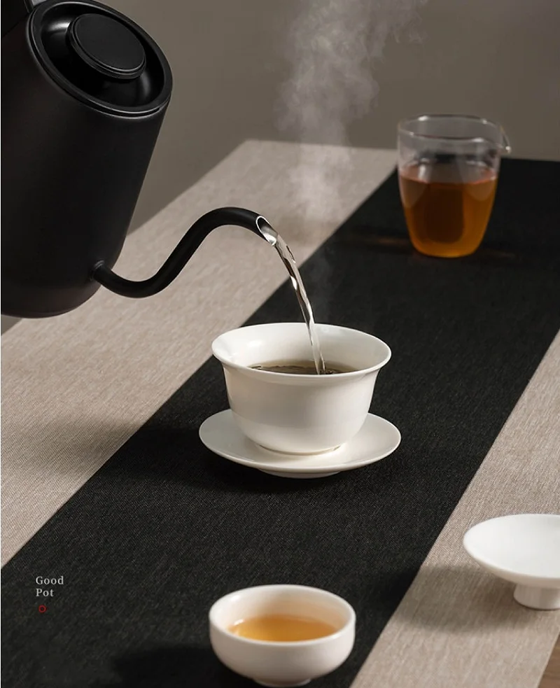 Description Picture 4 of item1500W Electric Gooseneck Coffee Pot Home Electric Kettle Auto Power Off 800ml Kung Fu Teapot Suitable For Tea/Coffee Office Po