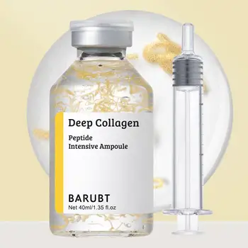 Korean Collagen Peptide Intensive Firming Essence - Deep Revitalizing Glow Boosting Moisturizing Anti-Wrinkle Ampoule Serum