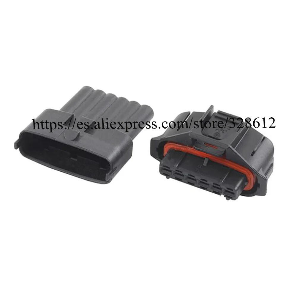 

100SET 1928403740 DJ7066A-3.5-21 Car wire cable 6 pin Waterproof automotive connector female male Plug include terminal seal