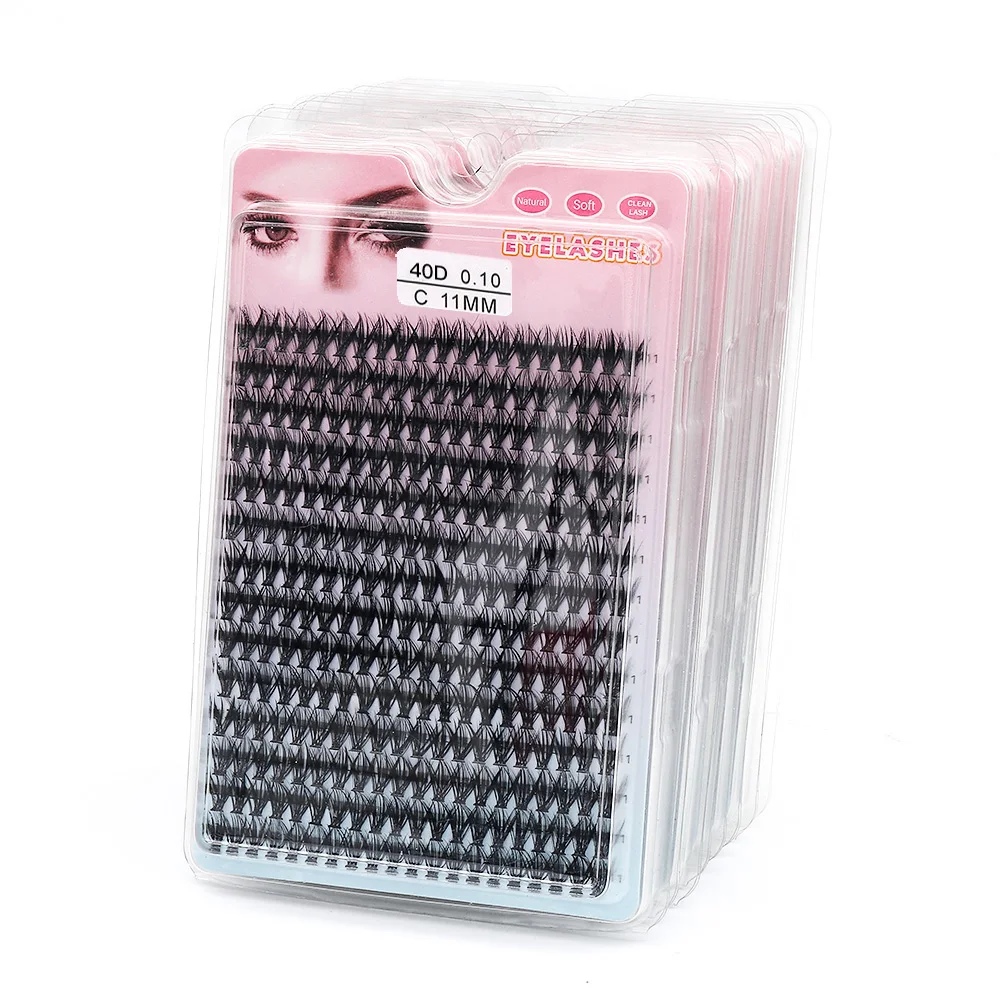 Lashes 280/160/48Pcs Eyelash Extension D Curl Long Individual Lashes Faux Mink Lash Clusters Extension Cilios eyelash extension,eyelash extensions,eyelash extension lashes,fake eyelashes,false eyelashes