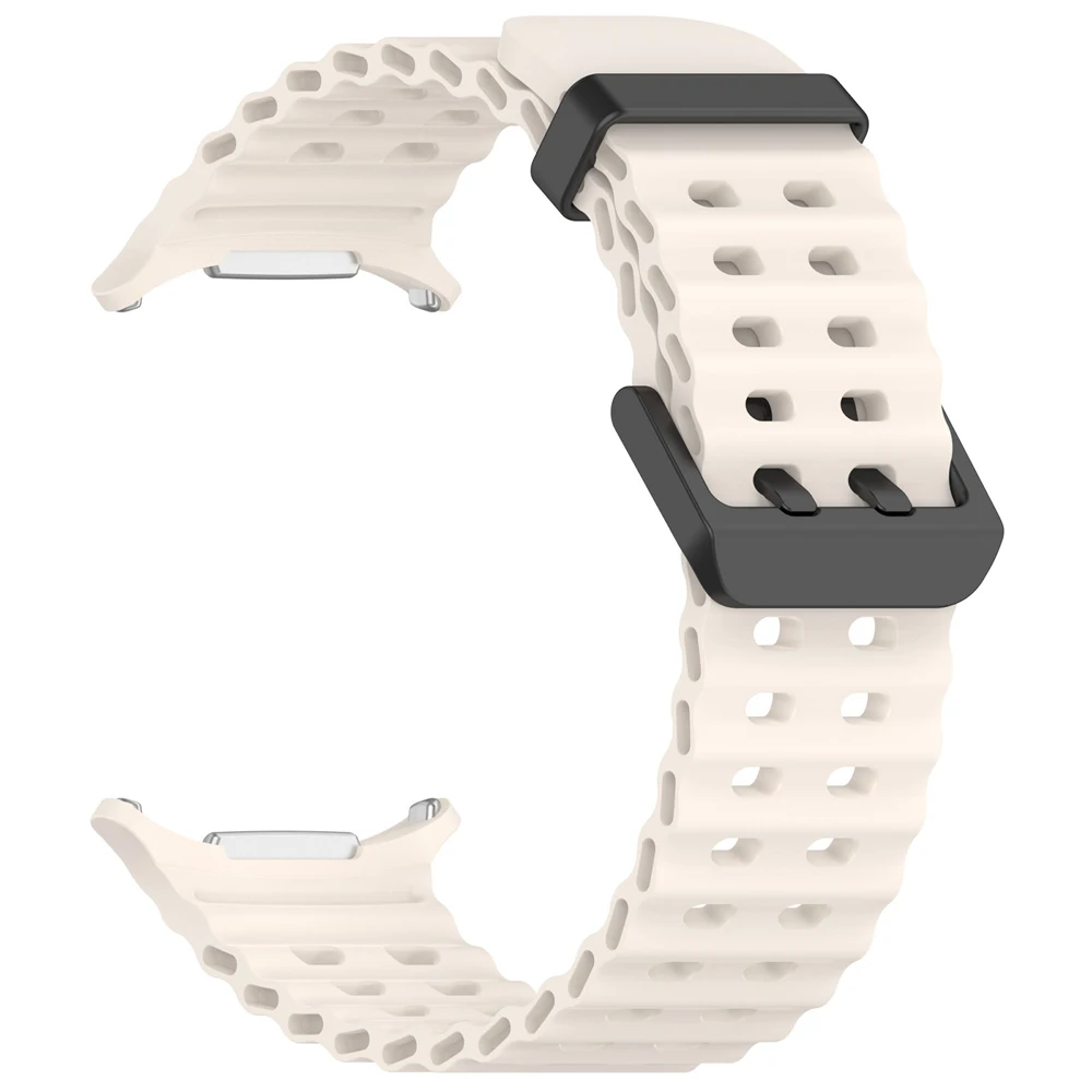 Magnetic Folding Buckle Sport Silicone Watch Strap Bracelet