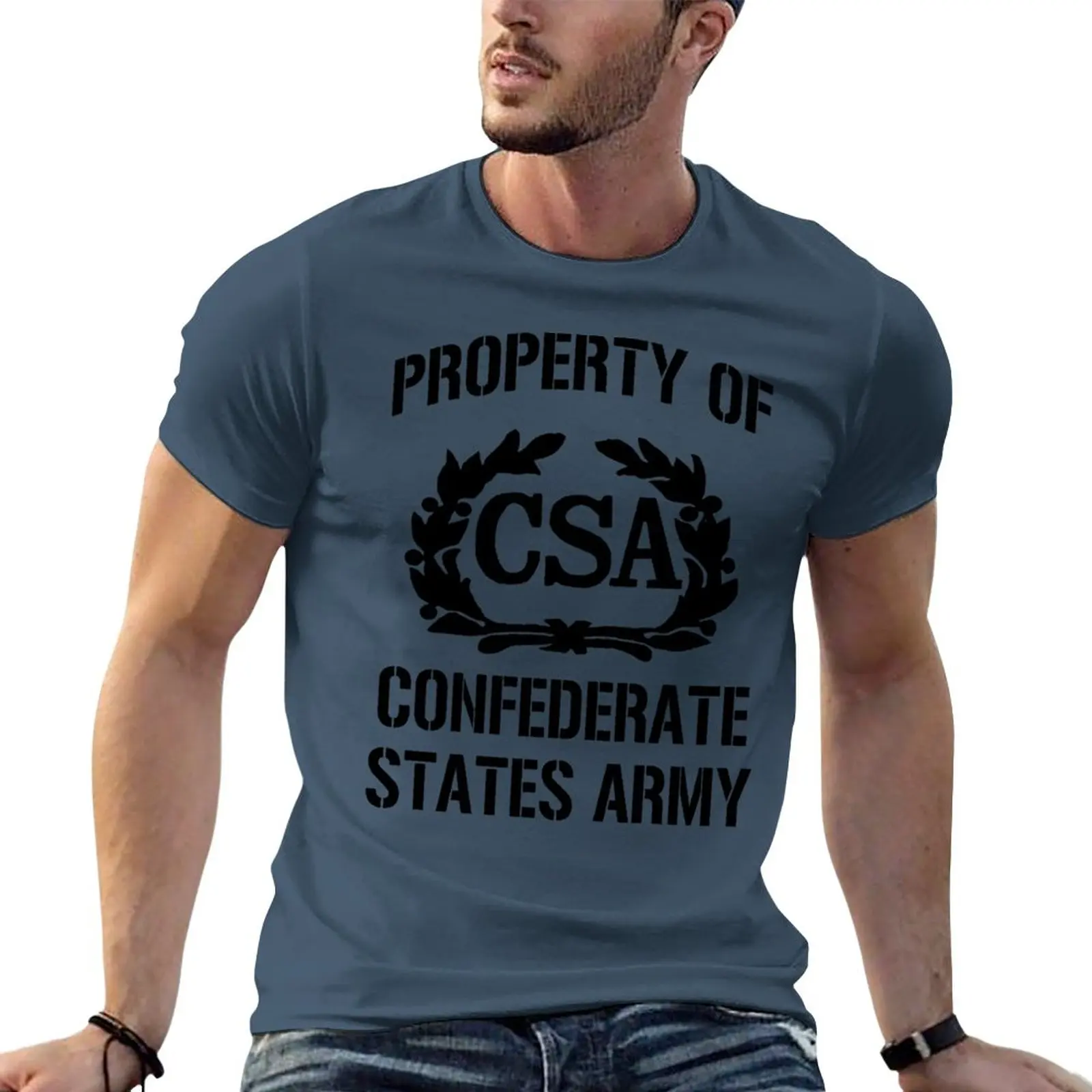 Confederate States Army Graphic T-Shirt - Men's Casual Wear