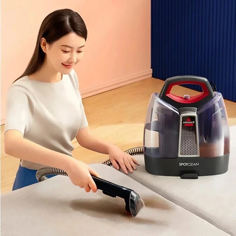 BISSELL SpotClean 휴대용 스팀 청소기 소파 카펫 커튼 자동차 진공 청소기 스프레이 흡입 통합 기계 청소 기계