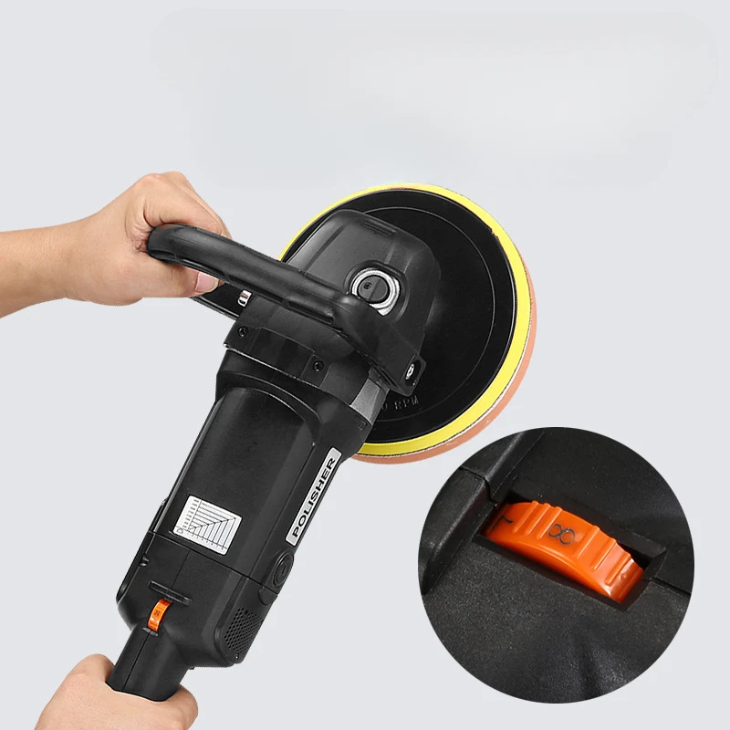 Portable Electric Car Polisher Car Scratch Repair Kit Floor Polishing Speeds Adjustable Auto Beauty Polishing Waxing Machine