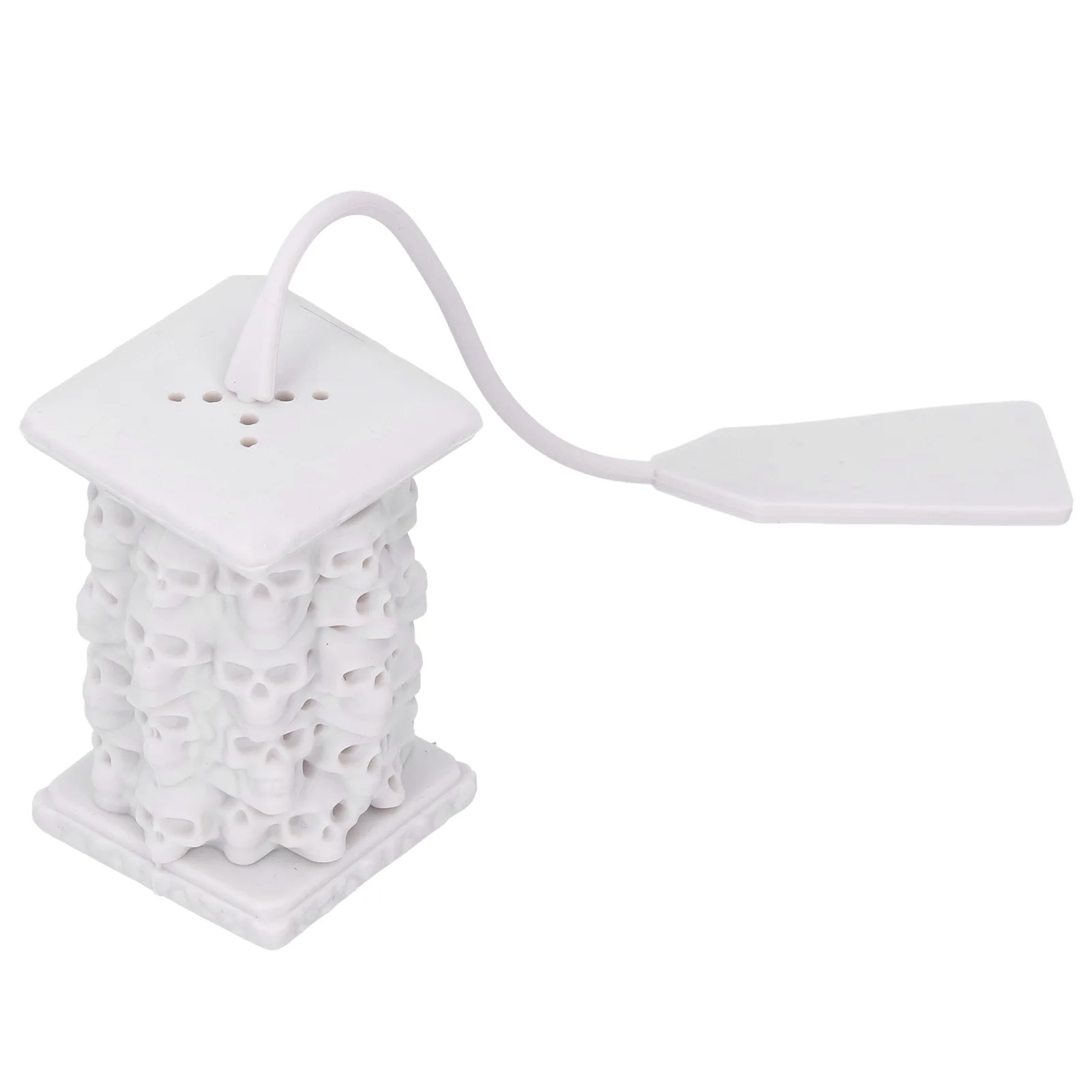 Loose Tea Bag Skull Shaped Tea Infuser Strainer Silicone Bag Leaf Filter Diffuser Kitchen Supplies Strainer Diffuser