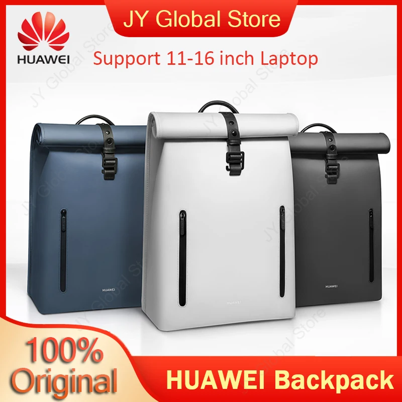 New Huawei Men's Backpack Multi Waterproof PU Bags For Male Business Laptop Backpack 1116 inch