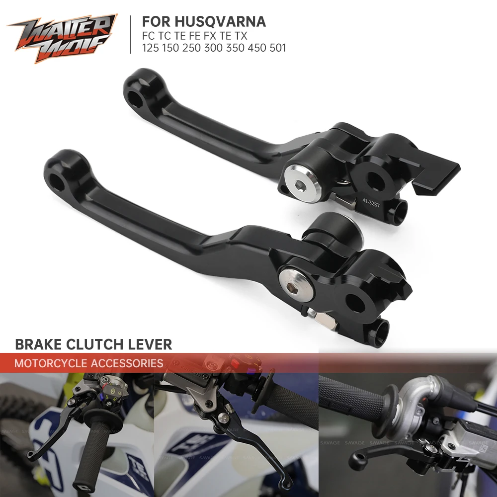 

Enduro Pivot Brake Clutch Levers For HUSQVARNA FC FE FX TC TE TX 125 250/I 300/I 350 450 501 Motocross Handles Lever FE300 FE501