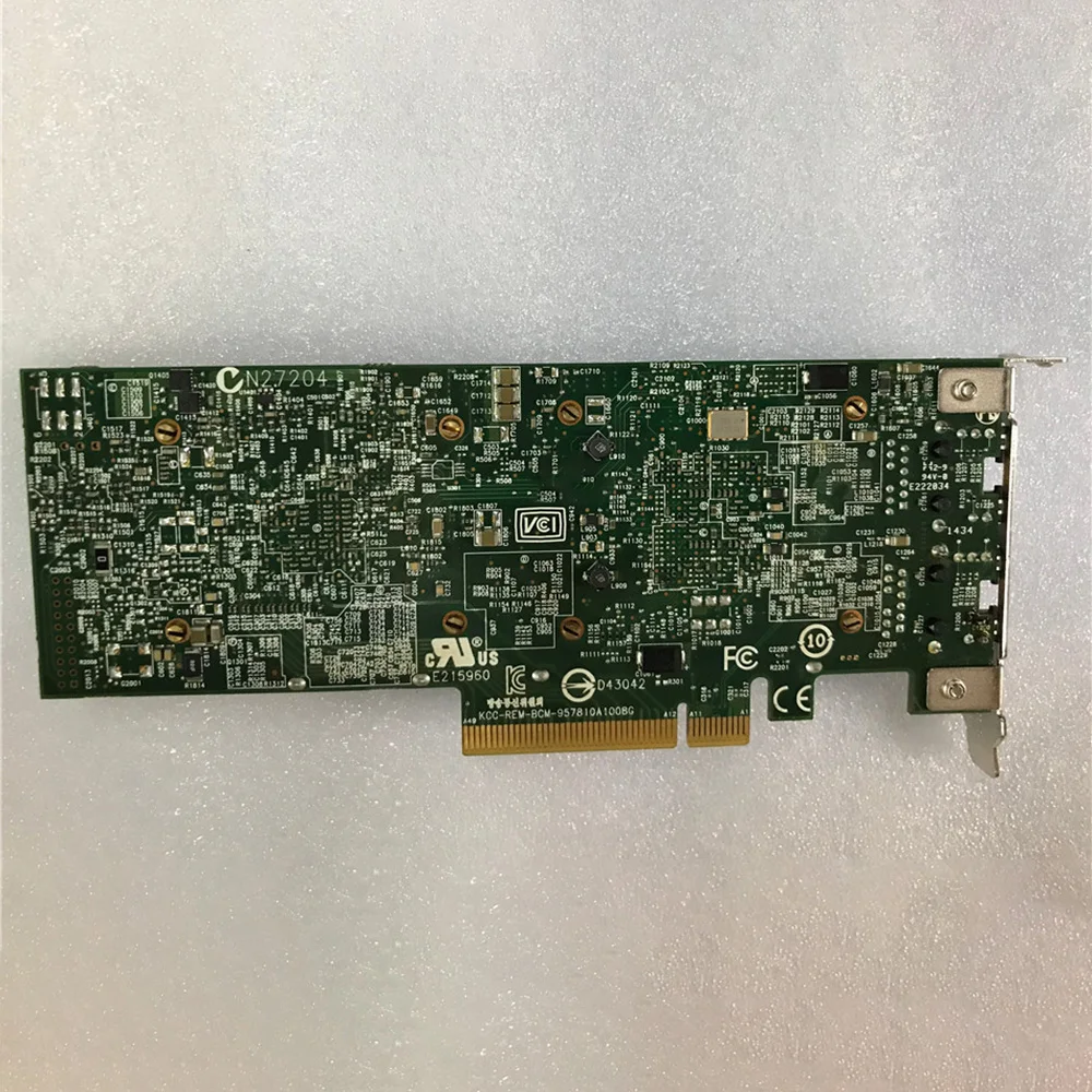 Original For DELL 10G 10 Gigabit Ethernet Card W1GCR HN10N RJ45 BCM57810S BCM57810A 4 Original For DELL 10G 10 Gigabit Ethernet Card W1GCR HN10N RJ45 BCM57810S BCM57810A - Image 2
