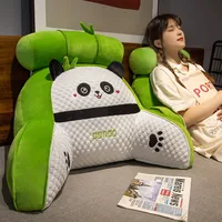 Cartoon Panda Detachable Washable Cushion Bedhead Pregnant Women's Waist Pillow Sofa Decorator Lumbar Support Chair Cushion 1
