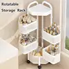 3/4/5 Layers Kitchen Shelves Storage Rack Stainless Steel Storage Racks Metal Corner Floor Snack Rack For Household 3