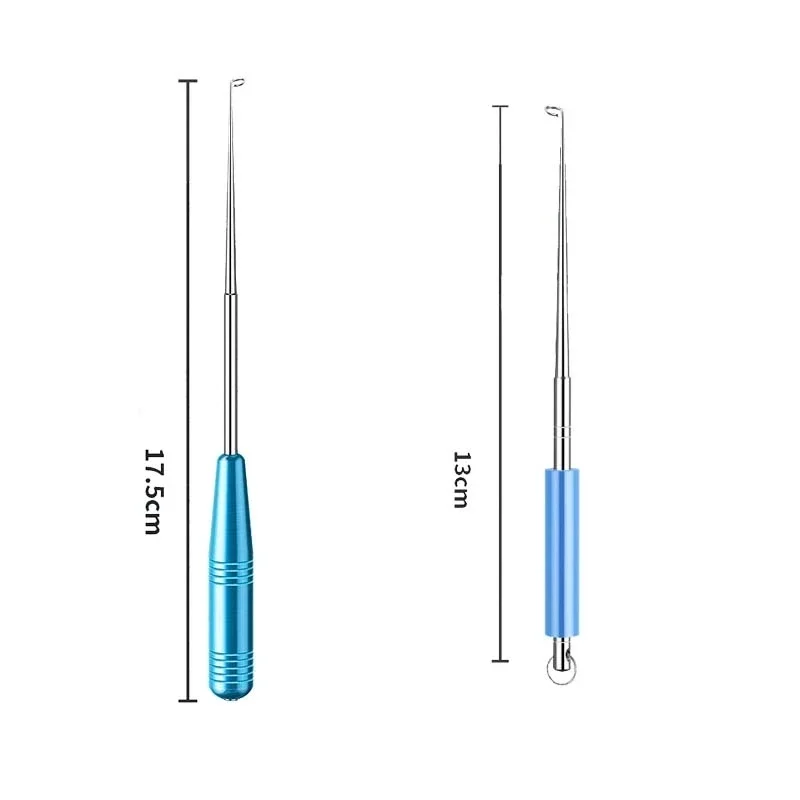 Stainless Steel Safety Extractor Fishing Hook Detacher Remover Rapid Decoupling Device Fishing Tools Portable Tackle fishing tool