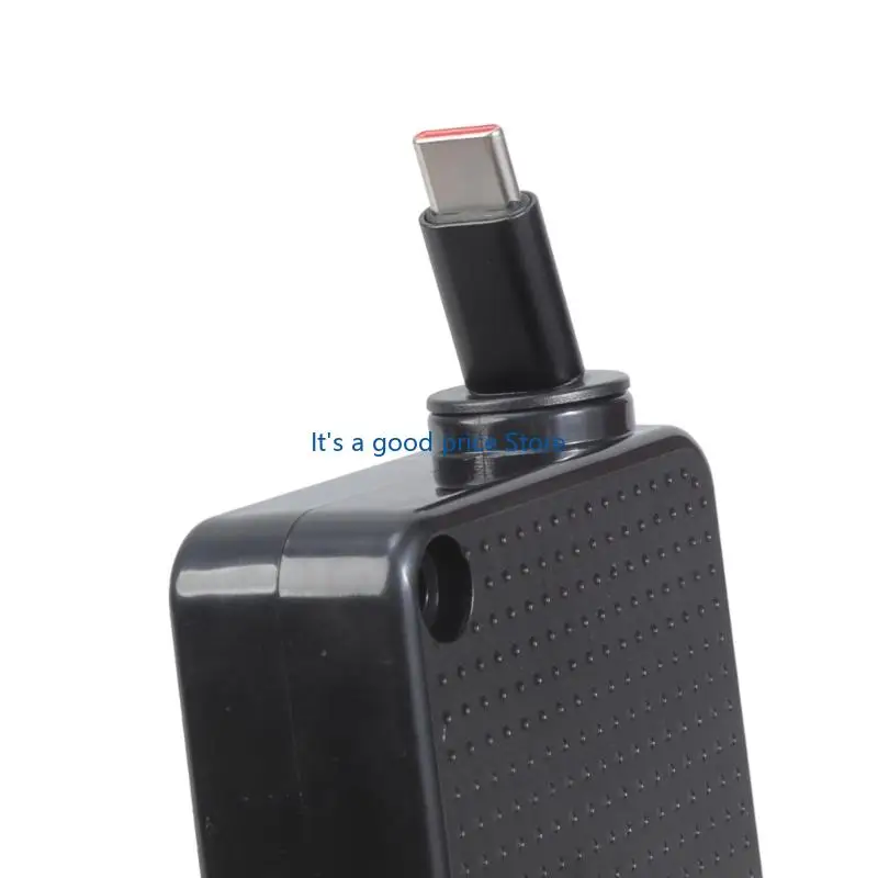 전자 제품 액세서리 용 마운트 가능 USB 유형 C 코드 카 마운트없이 트위스트