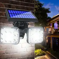 Solar Outdoor Light Motion Sensor Waterproof Bright Wall Street Lamp For Garden Yard Path Garage Stairs Porch 2