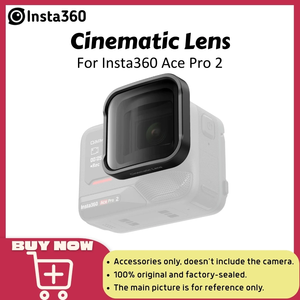 Objectif Cinématique Insta360 Ace Pro 2 - Format 2.35:1