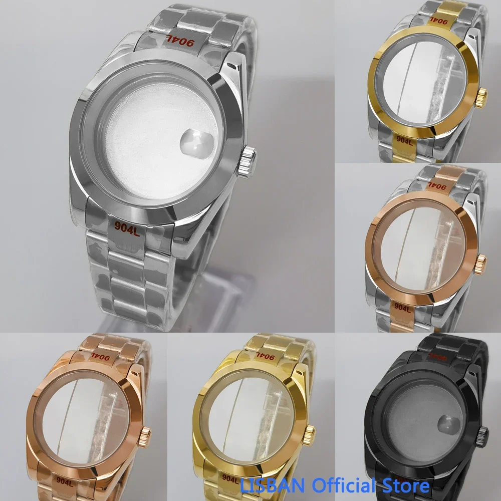 lisban-36mm-40mm-silver-case-sapphire-glass-fit-for-nh35-nh36-nh34-eta-2824-2836-mingzhu-dg2813-3804-miyota-8205-8215-movement