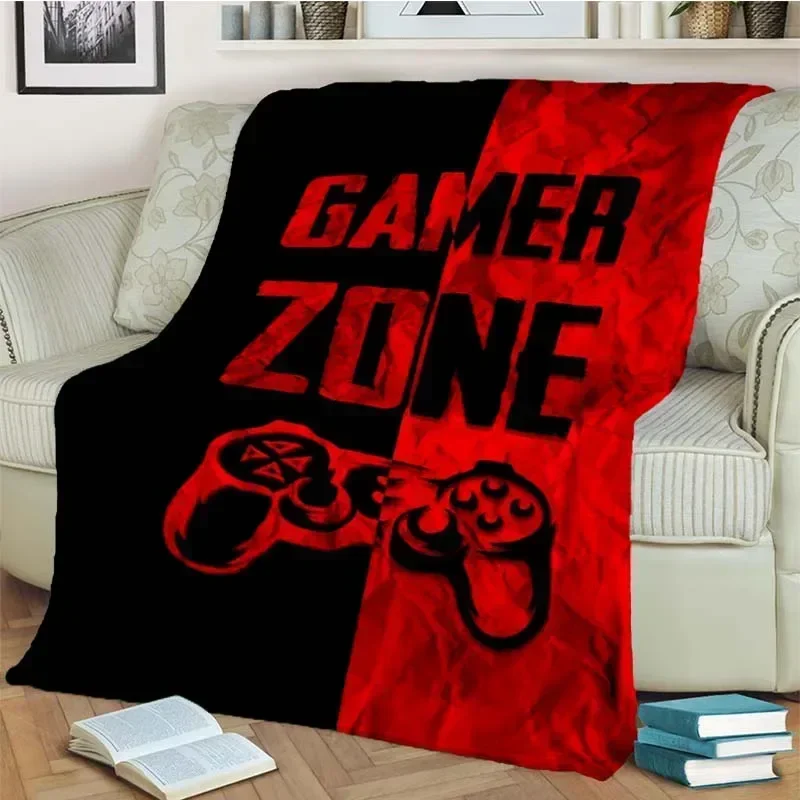 3D Cartoon Gaming machine，Gamepad  Regional Blanket,Fashion Soft Cozy Living room Bedroom Sofa Bed Travel Blanket Gift 2